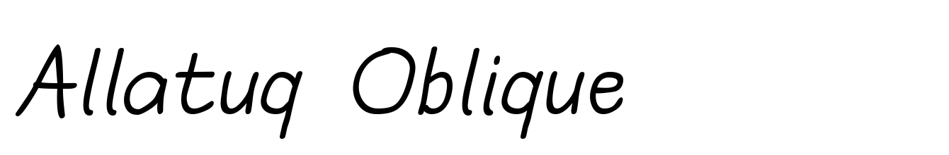 Allatuq Oblique